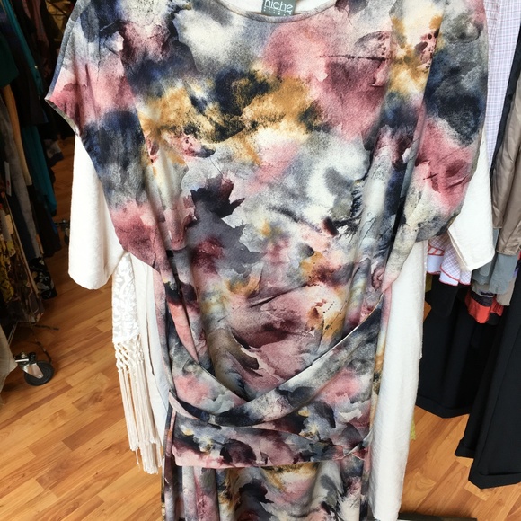 NICHE Nilgun Derman origami tunic dress NWT - Picture 4 of 5